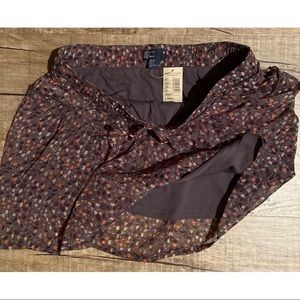 American Eagle NWT Floral Mini Lined Skirt Size XS